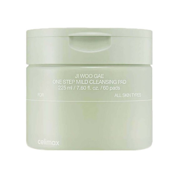 Очищающие пэды для снятия макияжа Celimax Ji Woo Gae One Step Mild Cleansing Pad
