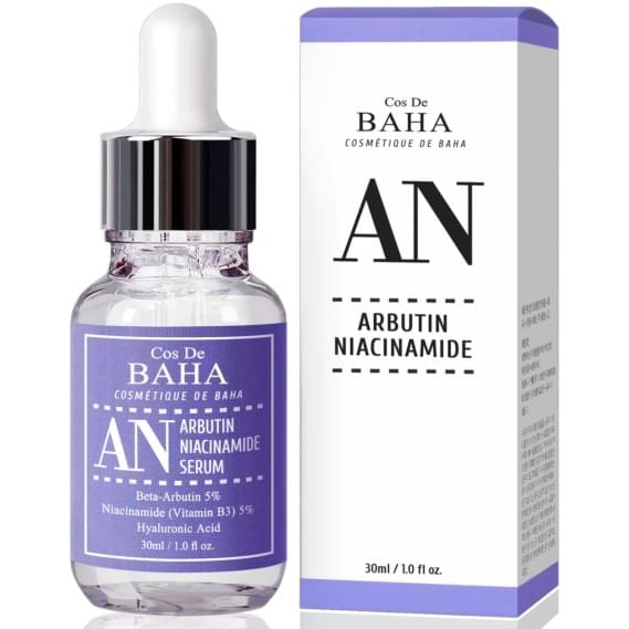 Сыворотка против пигментации с арбутином и ниацинамидом Cos de Baha Arbutin 5%+Niacinamide 5% Serum Cos De BAHA 30 мл