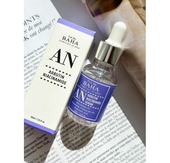 Сыворотка против пигментации с арбутином и ниацинамидом Cos de Baha Arbutin 5%+Niacinamide 5% Serum Cos De BAHA 30 мл