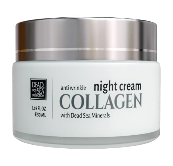 Коллагеновый ночной крем против морщин DSC Collagen Anti Wrinkle Night Cream Dead Sea Collection 50 мл