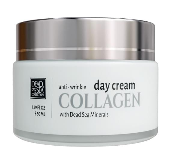 Дневной коллагеновый крем против морщин DSC Collagen Anti Wrinkle Day Cream Dead Sea Collection 50 мл