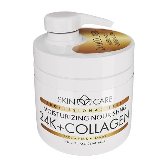 Універсальний крем «24-каратне золото та колаген» DSC Skin Care 24K Gold & Collagen Dead Sea Collection 500 мл