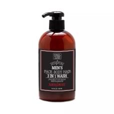 Мужской гель для душа, волос и лица 3 в1 Sandalwood Dead Sea Collection