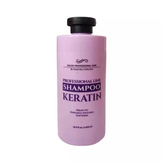 Профессиональный Кератиновый минеральный шампунь DSC Professional Line Shampoo with Keratin Dead Sea Collection 500 мл