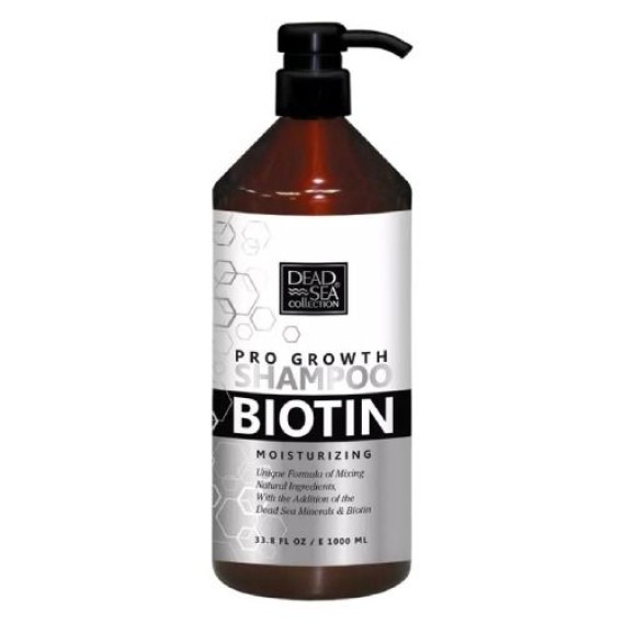 Шампунь с биотином c минералами Мертвого моря DSC Shampoo with Biotin Dead Sea Collection 1000 мл