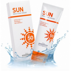 Крем солнцезащитный с арбутином FOODaHOLIC Multi Sun Cream SPF50+ PA+++