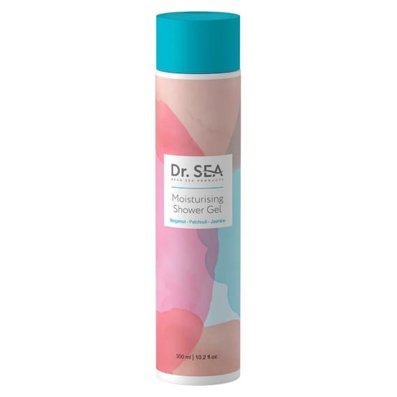 Увлажняющий гель для душа с бергамотом, пачули и жасмином Dr.Sea Moisturising Shower Gel Bergamot Patchouli Jasmine Dr Sea 300 мл
