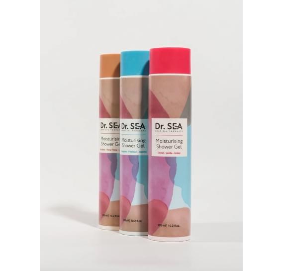 Увлажняющий гель для душа Мандарин Иланг-иланг Лимон Dr.Sea Moisturising Shower Gel Mandarin Ylang-Ylang Lemon Dr Sea 300 мл