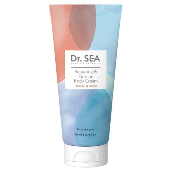 Восстанавливающий и укрепляющий крем для тела - Овсянка и какао Dr.Sea Repairing & Firming Body Cream Oatmeal & Cacao Dr Sea 200 мл