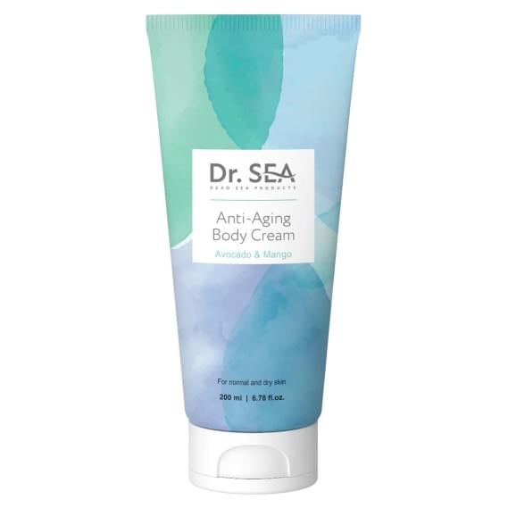 Антивозрастной крем для тела Авокадо и манго Dr.Sea Anti-Aging Body Cream Avocado & Mango Dr Sea 200 мл