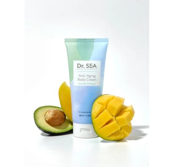 Антивозрастной крем для тела Авокадо и манго Dr.Sea Anti-Aging Body Cream Avocado & Mango Dr Sea 200 мл