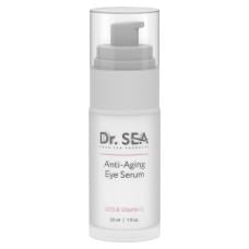 Антивозрастная сыворотка для глаз Q10 и витамин С Dr.Sea Anti-Aging Eye Serum - Q10 & Vitamin C