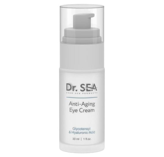 Антивозрастной крем для глаз - гликотенил и гиалуроновая кислота Dr.Sea Anti-Aging Eye Cream - Glycotensyl & Hyaluronic Acid Dr Sea 30 мл