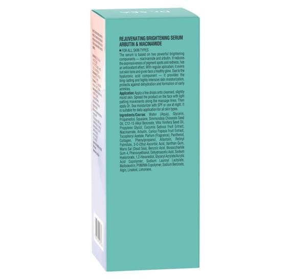 Омолаживающая осветляющая сыворотка с арбутином и ниацинамидом Dr.Sea Rejuvenating Brightening Serum - Arbutin & Niacinamide  Dr Sea 30 мл