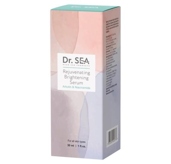 Омолаживающая осветляющая сыворотка с арбутином и ниацинамидом Dr.Sea Rejuvenating Brightening Serum - Arbutin & Niacinamide  Dr Sea 30 мл