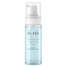 Очищувальна пінка Hydrobooster – Neoglow та комплекс гіалуронової кислоти Dr.Sea Hydrobooster Cleansing Foam – Neoglow & Hyaluronic Complex