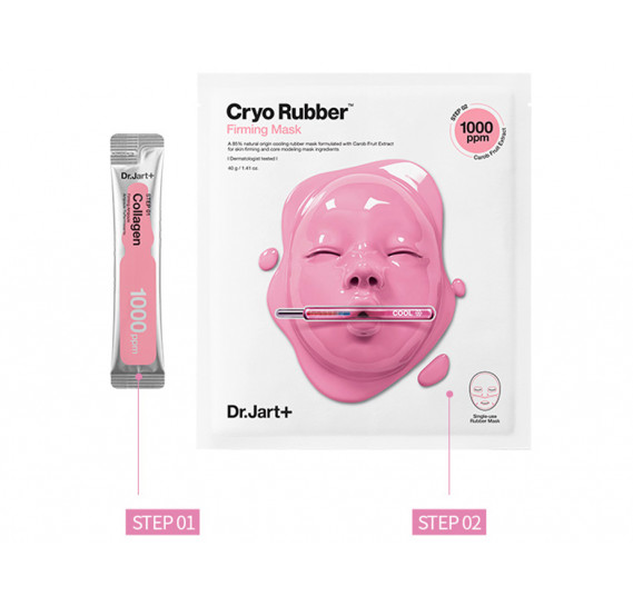 Підтягувальна моделювальна маска для пружності шкіри Dr.Jart+ Cryo Rubber Mask With Firming Collagen Dr. Jart+ 48 мл