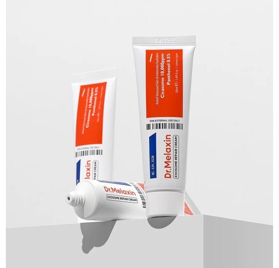 Восстанавливающий крем для лица с экзосомами центеллы Dr.Melaxin Exosome Repair Cream 50 мл