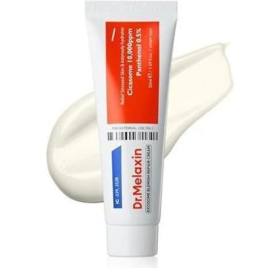 Восстанавливающий крем для лица с экзосомами центеллы Dr.Melaxin Exosome Repair Cream 50 мл