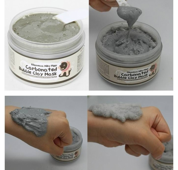 Маска пузырьковая для глубокого очищения пор Elizavecca Carbonated Bubble Clay Mask 100 мл