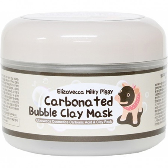 Маска бульбашкова для глибокого очищення пор Elizavecca Carbonated Bubble Clay Mask 100 мл