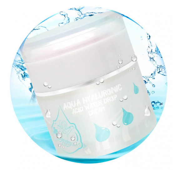 Увлажняющий гиалуроновый крем Elizavecca Aqua Hyaluronic Acid Water Drop Cream 50 мл