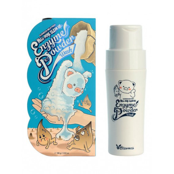 Ензимна пудра для очищення обличчя Elizavecca Milky Piggy Hell-Pore Clean Up Enzyme Powder Wash 80 г