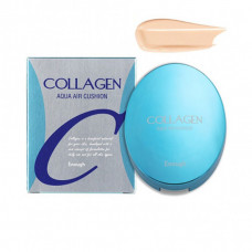 Зволожувальний кушон для обличчя з колагеном ENOUGH Collagen Aqua Air Cushion SPF50+ #21