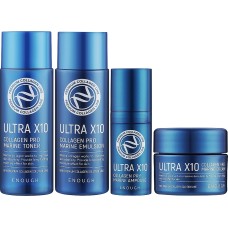 Набір мініатюр для обличчя з колагеном Enough Ultra X10 Special Edition 4 Kit