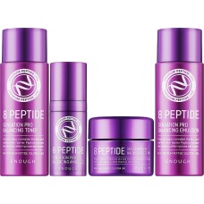 Набор миниатюр для лица с пептидами ENOUGH 8 Peptied Special Edition 4 Kit
