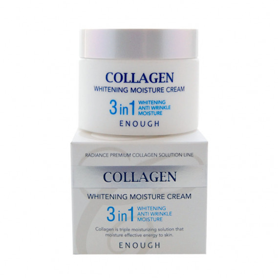 Крем для лица тройного действия Enough Collagen Whitening Moisture Cream 3 in 1 50 мл