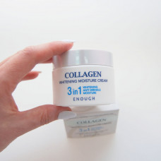 Крем для обличчя потрійної дії Enough Collagen Whitening Moisture Cream 3 in 1