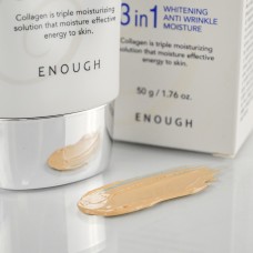 Освітлювальний BB-крем з морським колагеном Enough Collagen 3 in 1 Whitening Moisture BB Cream