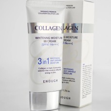 Освітлювальний BB-крем з морським колагеном Enough Collagen 3 in 1 Whitening Moisture BB Cream