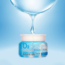 Кислородный крем для лица с пептидами FarmStay O2 Premium Aqua Cream 