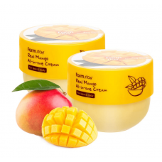 Багатофункціональний крем для обличчя та тіла з олією манго FARMSTAY Real Mango All-in-One Cream