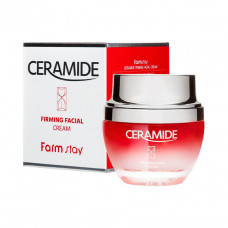 Зміцнювальний крем для обличчя з керамідами FarmStay Ceramide Firming Facial Cream