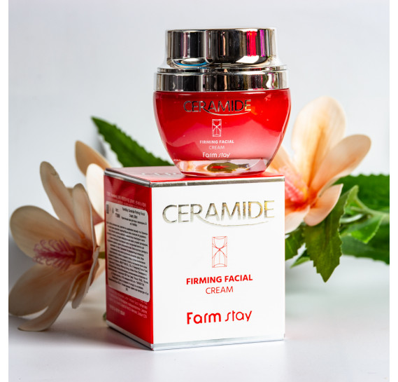Укрепляющий крем для лица с керамидами FarmStay Ceramide Firming Facial Cream FARMSTAY 50 мл
