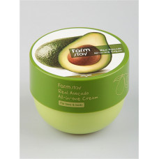 Багатофункціональний крем з олією авокадо для обличчя та тіла FARMSTAY Real Avocado All-In-One Cream