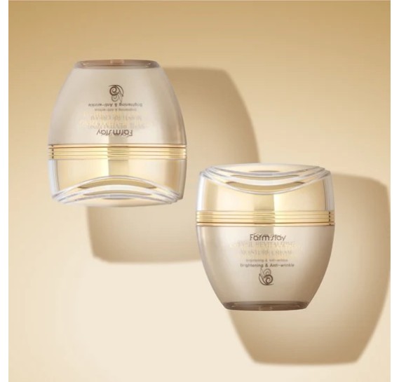 Відновлювальний зволожувальний крем для обличчя з муцином равлика Farmstay Snail Revitalizing Moisture Cream FARMSTAY 50 мл