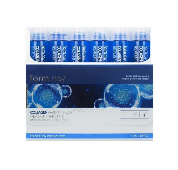 Филлер для волос с коллагеном FarmStay Collagen Water Full Moist Treatment Hair Filler FARMSTAY 13 мл
