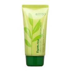 Солнцезащитный увлажняющий крем с семенами зеленого чая - FarmStay Green Tea Seed Moisture Sun Cream SPF 50+ Pa+++