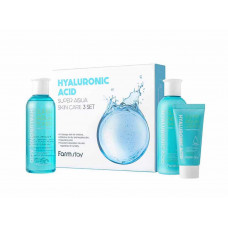 Набір 3 засобів з гіалуроновою кислотою FARMSTAY Hyaluronic Acid Super Aqua Skin Care 3 Set