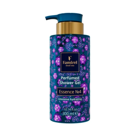 Парфюмированный гель для душа Famirel Intensive Hydrating Essence №4 300 мл