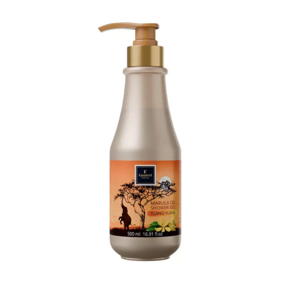 Гель для душа Marula Oil Иланг-иланг Famirel Marula shower gel Ylang-ylang 500 мл