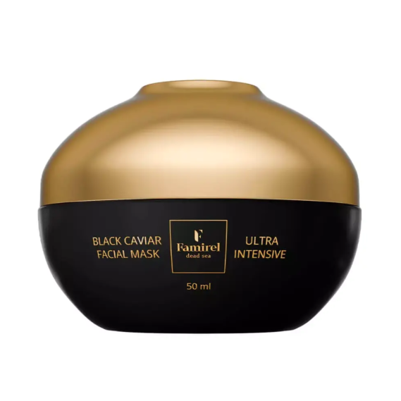 Ультра интенсивная маска для лица с экстрактом черной икры Famirel Black Caviar Facial Mask 50 мл