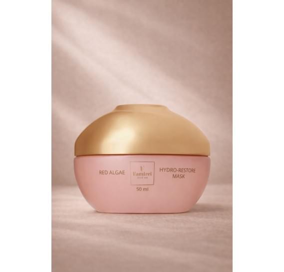 Интенсивная увлажняющая и укрепляющая маска с красными водорослями Famirel Red Algae Hydro-Restore Face Mask 50 мл