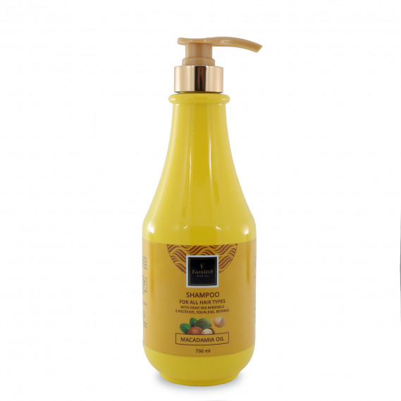 Шампунь для всех типов волос с маслом макадамии Famirel Macadamia Oil Shampoo 750 мл