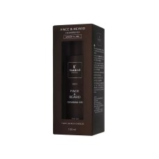 Очищающий гель для лица и бороды Имбирь и Лайм Famirel Men Face and Beard Cleansing Gel Ginger and Lime