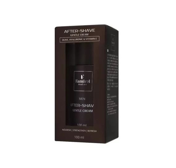 Мягкий крем после бритья с оливковым маслом Famirel Men After Shave Gentle Cream 100 мл